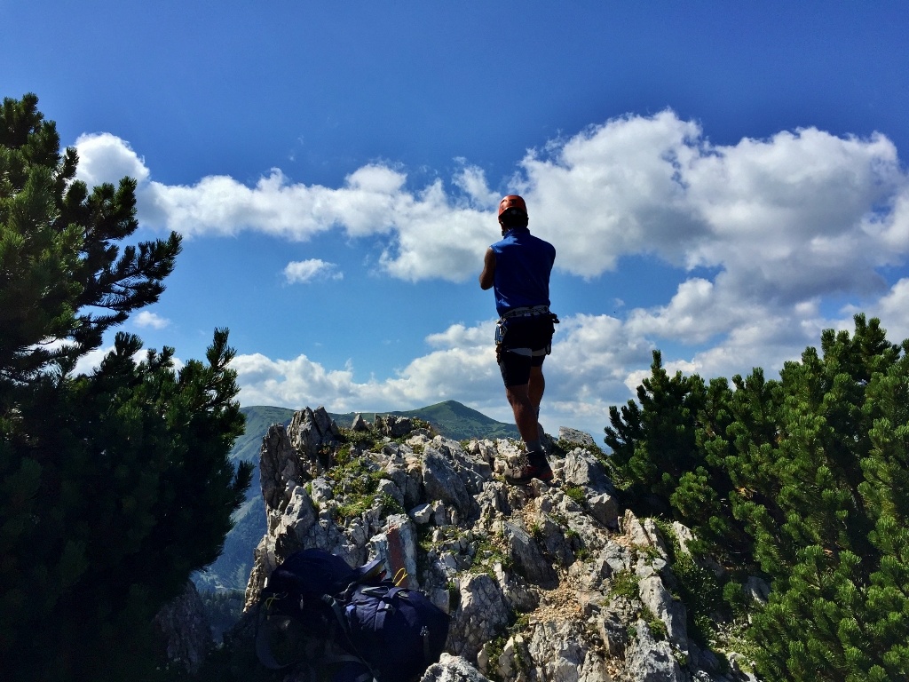 Hollental via ferraty austria gory pasja gora wspinaczka